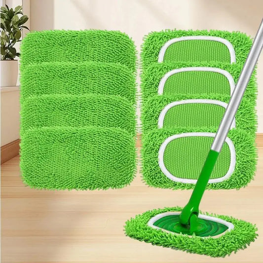 Mop Replacement Cloth Cover Reusable Ultra-fine Fiber Suitable Most Peaceful Pleasures Health and Wellness