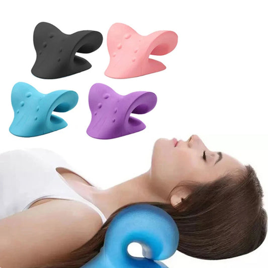 Cervical Neck Stretcher Shoulder Relaxer Massage Pillow Neck Massage Pillow Peaceful Pleasures Health and Wellness
