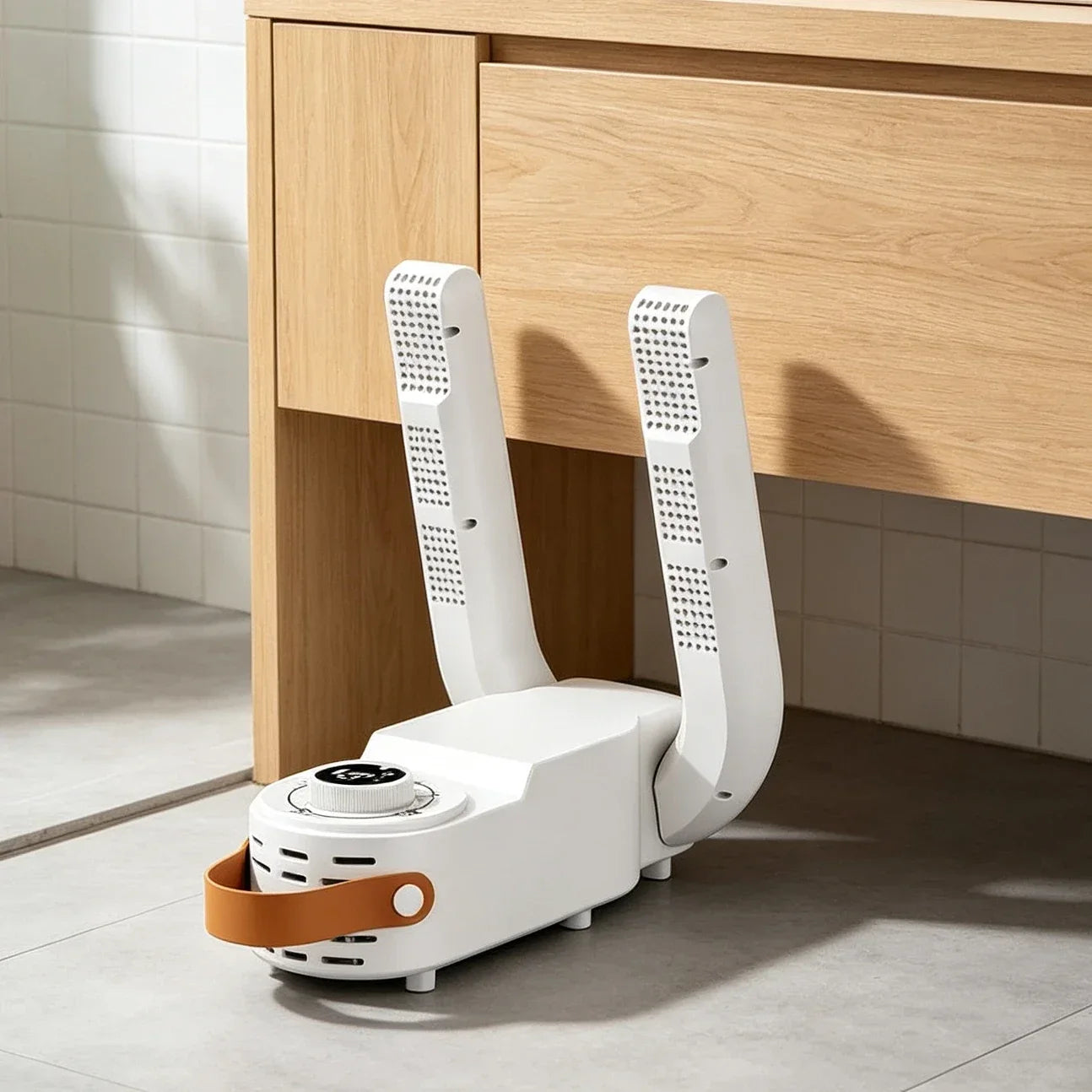 Portable Foldable Shoe Dryer with Timer Hot Air Circulation Fast Drying Deodorant Dryer for Home Dormitory Shoes Sneakers Boots Peaceful Pleasures Health and Wellness