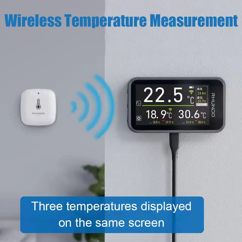 TFT Wireless Digital Thermometer – Car, Home & Greenhouse