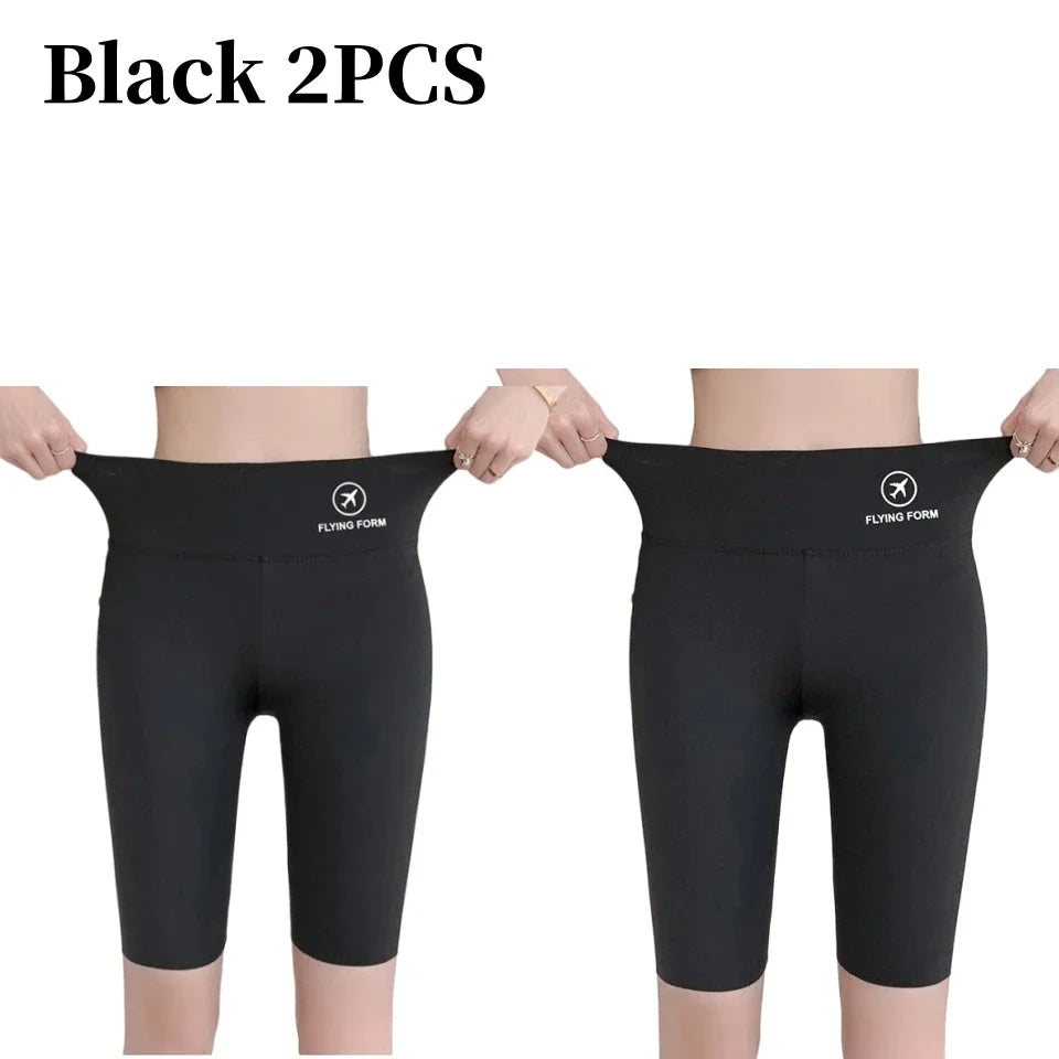Women's High Waist Shark Shorts – Yoga Running Hip Lift