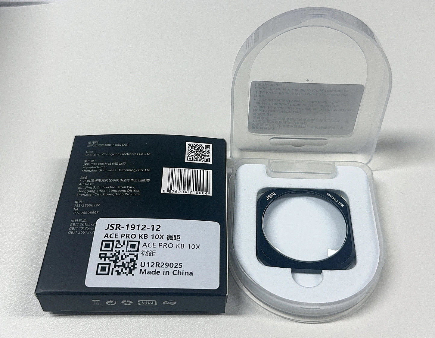 HD 10X Macro Lens Filter for Insta360, DJI Action & GoPro
