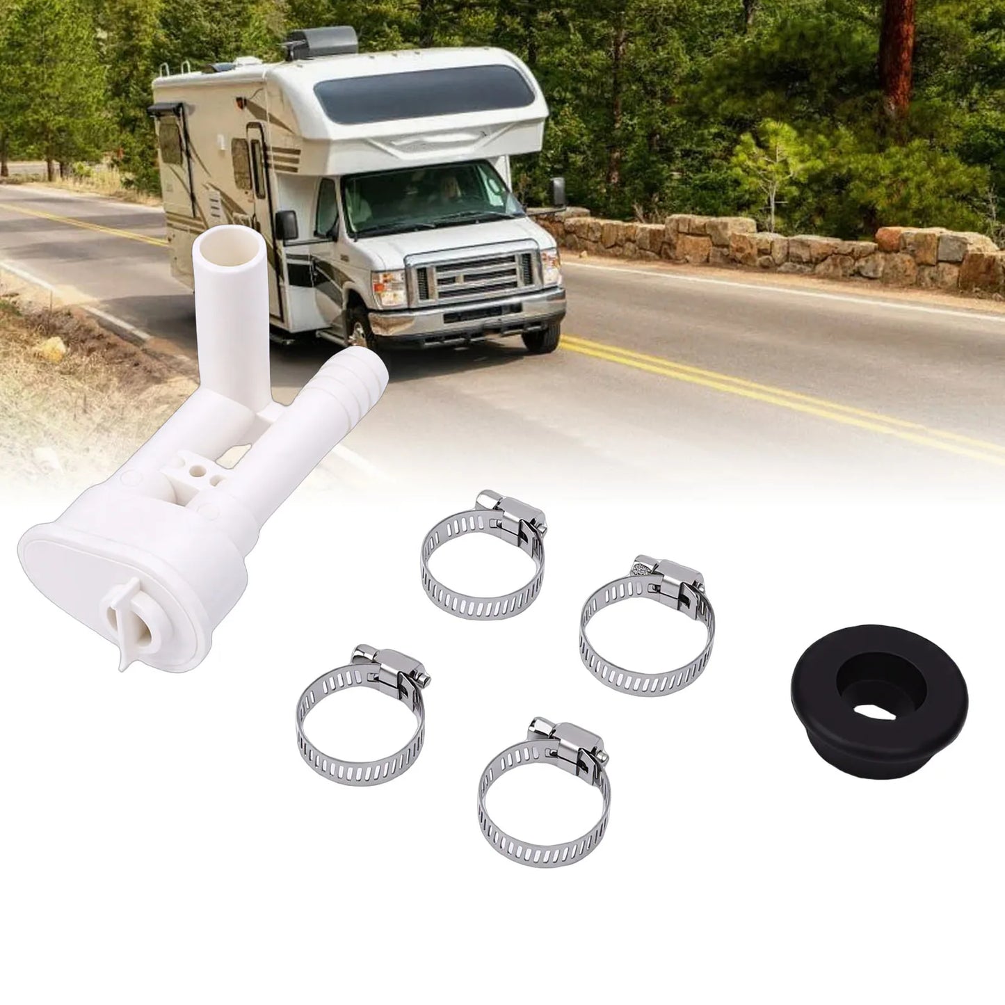 RV Toilet Vacuum Breaker Kit 385316906 | Sealand VacuFlush