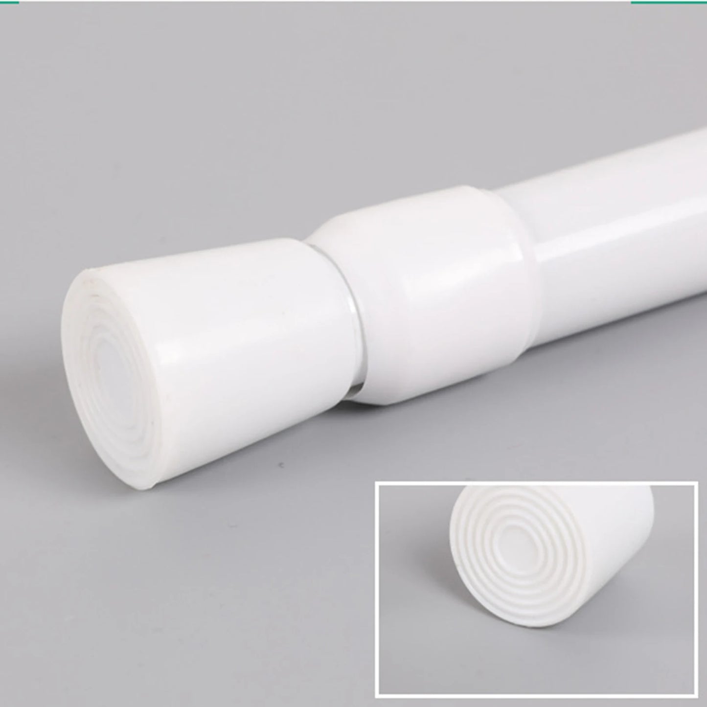 Spring Tension Curtain Rods Durable Adjustable Length Hanging Curtain Rods for Windows Doors Cabinet Door Frames Peaceful Pleasures Health and Wellness