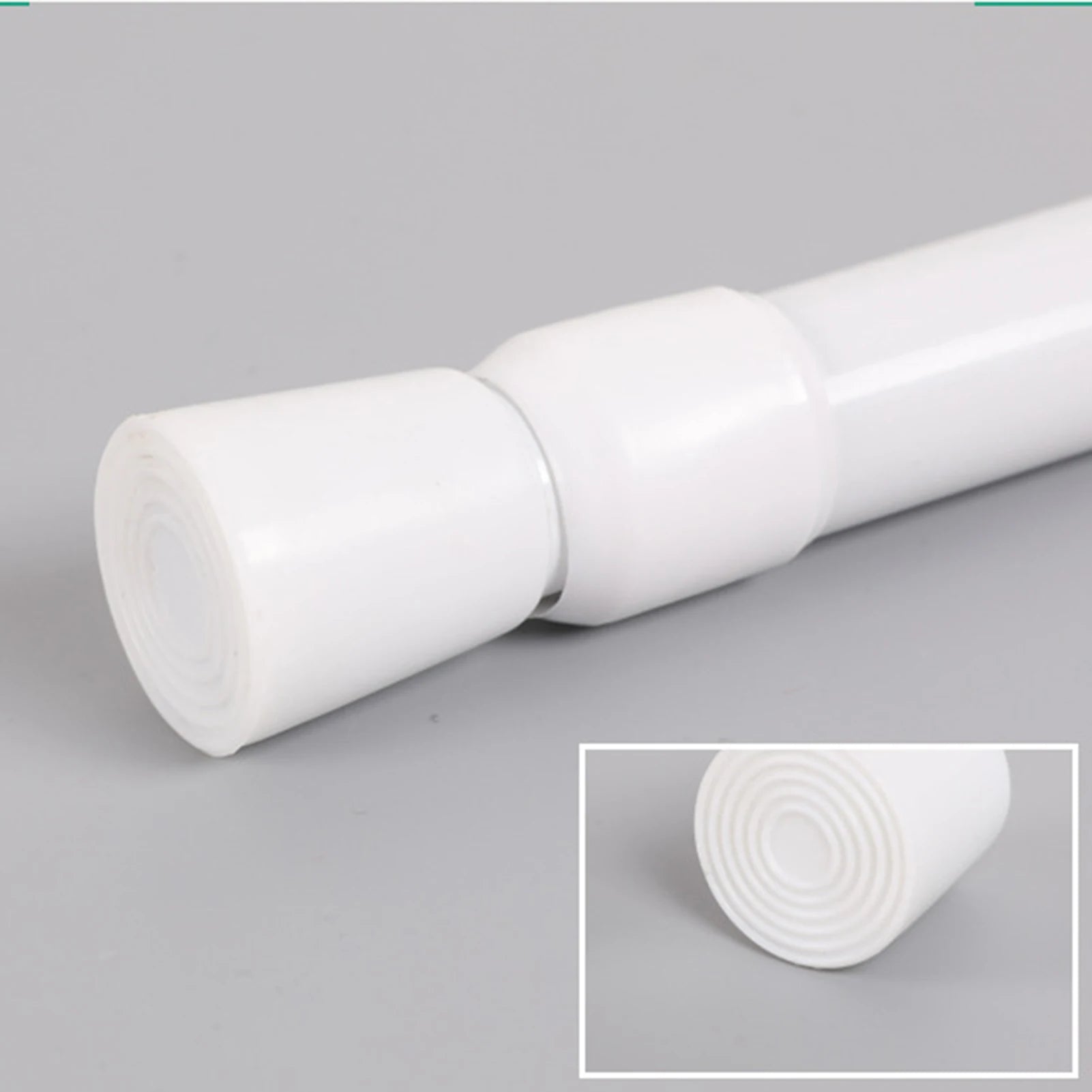 Spring Tension Curtain Rods Durable Adjustable Length Hanging Curtain Rods for Windows Doors Cabinet Door Frames Peaceful Pleasures Health and Wellness