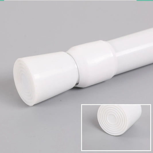 Spring Tension Curtain Rods Durable Adjustable Length Hanging Curtain Rods for Windows Doors Cabinet Door Frames Peaceful Pleasures Health and Wellness