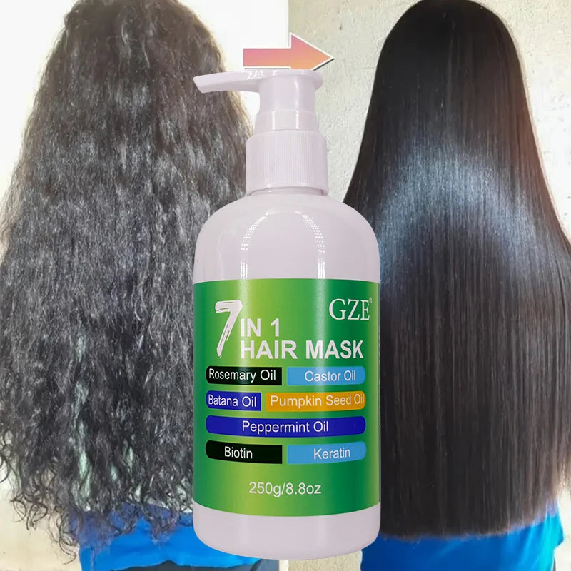 GZE 7-in-1 Deep Conditioning Hair Mask – Repair & Hydrate