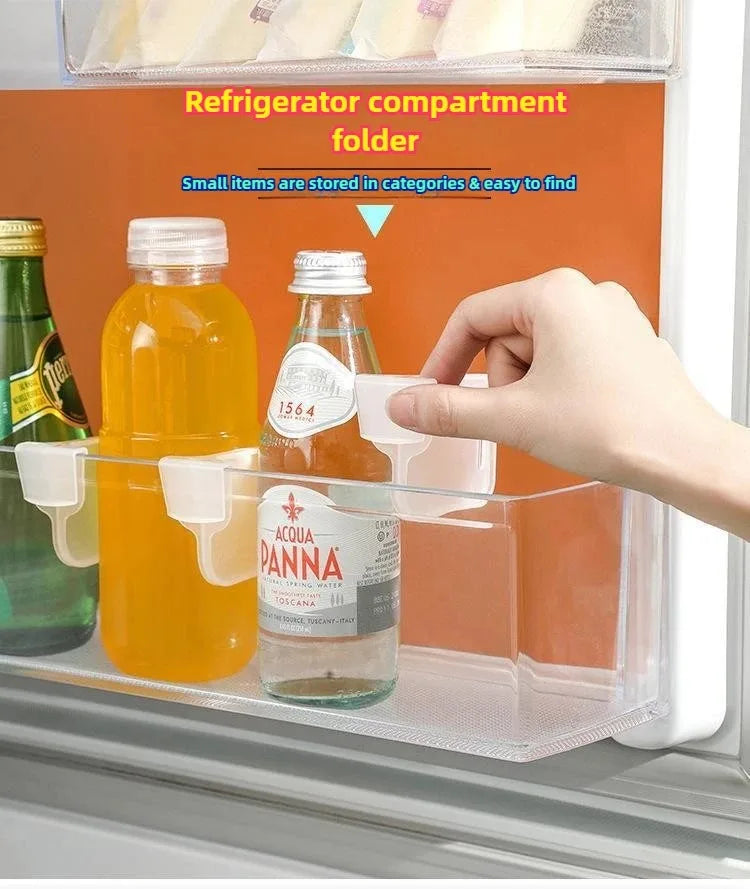Fridge Partition Board – Bottle, Can & Shelf Organizer