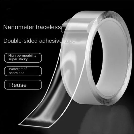 Reusable Double-Sided Nano Tape – Waterproof Adhesive Strips Reusable Adhesive Tape Peaceful Pleasures Health and Wellness