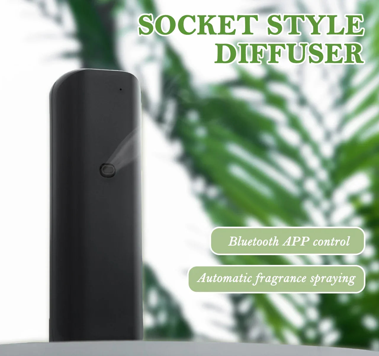NAMSTE Plug-In Bluetooth Scent Diffuser – 500 SQFT Peaceful Pleasures Health and Wellness