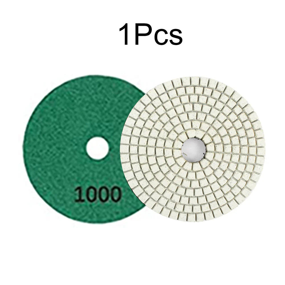4 Diamond Polishing Pad Wet Dry Pads Flexible Grinding Discs Granite