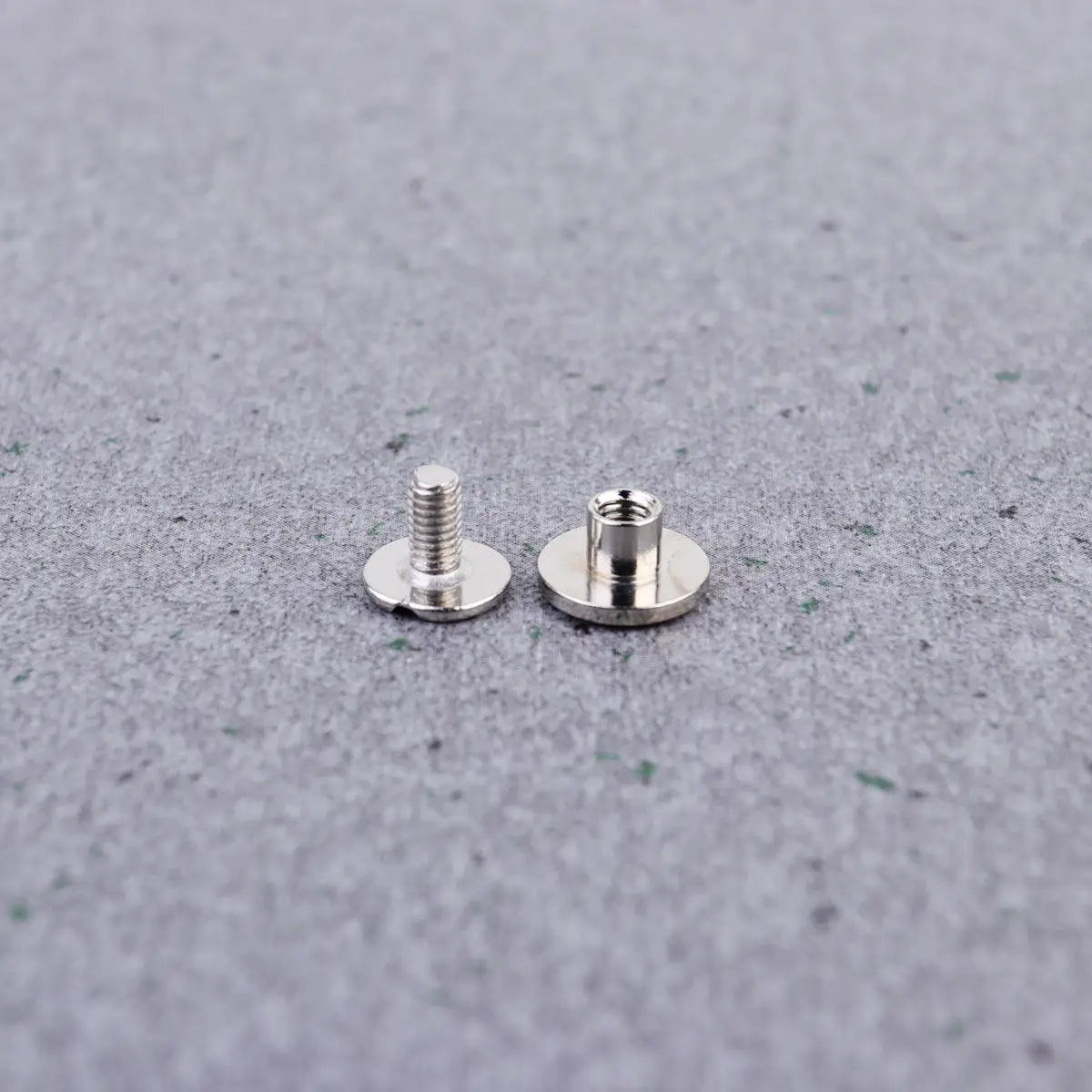 30Pcs Sturdy Flat Head Copper Rivets for Book Nails Luggage Belts Notebook Craft DIY Projects Silver Size 5Mm 6.5mm 8Mm Peaceful Pleasures Health and Wellness
