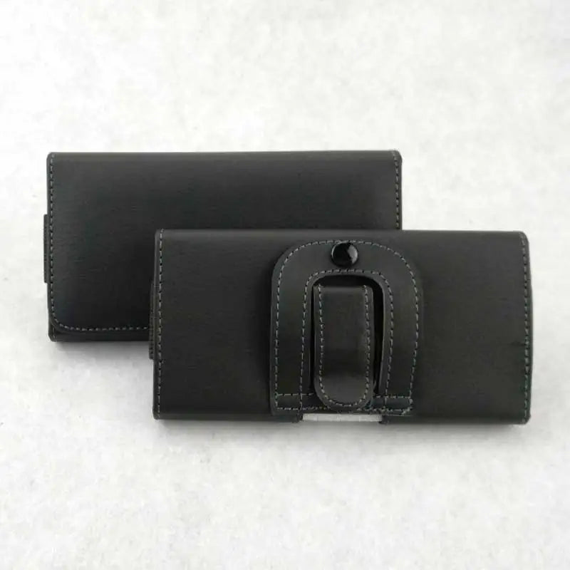 PU Leather Belt‑Loop Phone Case Elderly Men Waist Carry Pouch Multi‑Size Universal Mobile Phone Bag Outdoor Waist Belt Holster Peaceful Pleasures Health and Wellness
