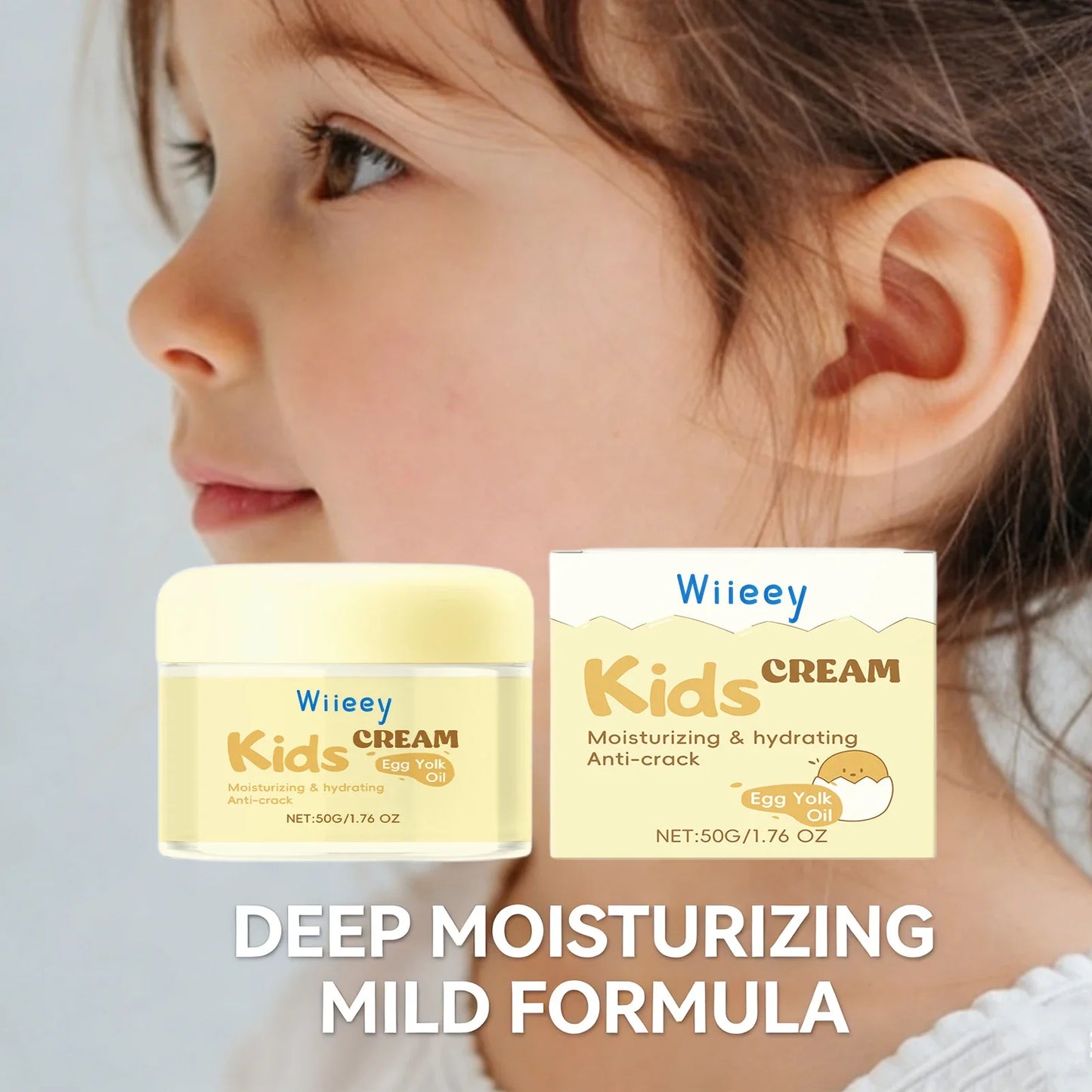 Wiieey Kids Anti-Crack Facial Cream – Deep Moisturizer 50g