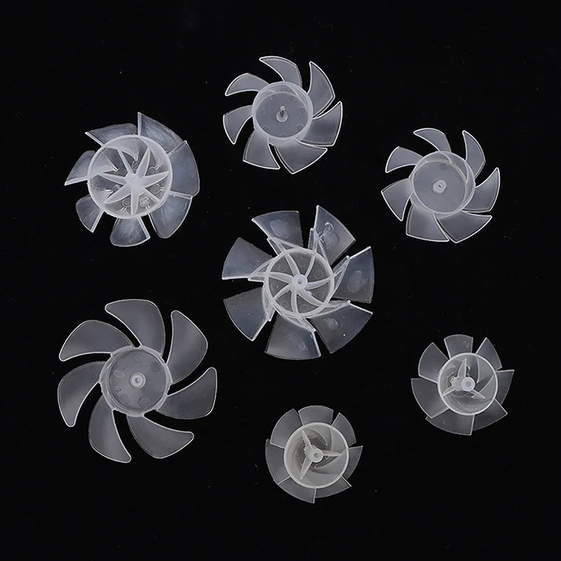 7-Blade Plastic Cooling Fan Blade for Hair Dryer 35–65mm