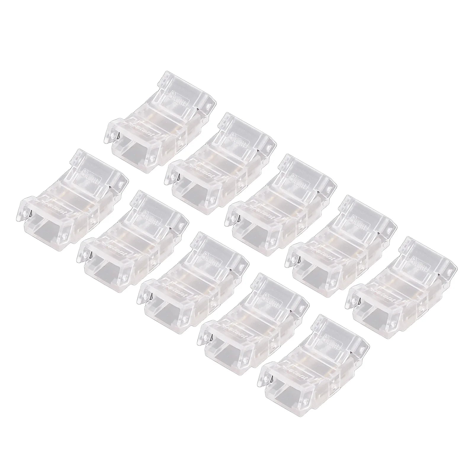 LED Light Strip Connectors 2Pin LED Strip Connectors Wide Applications Solderless Strong for Warehouse Peaceful Pleasures Health and Wellness