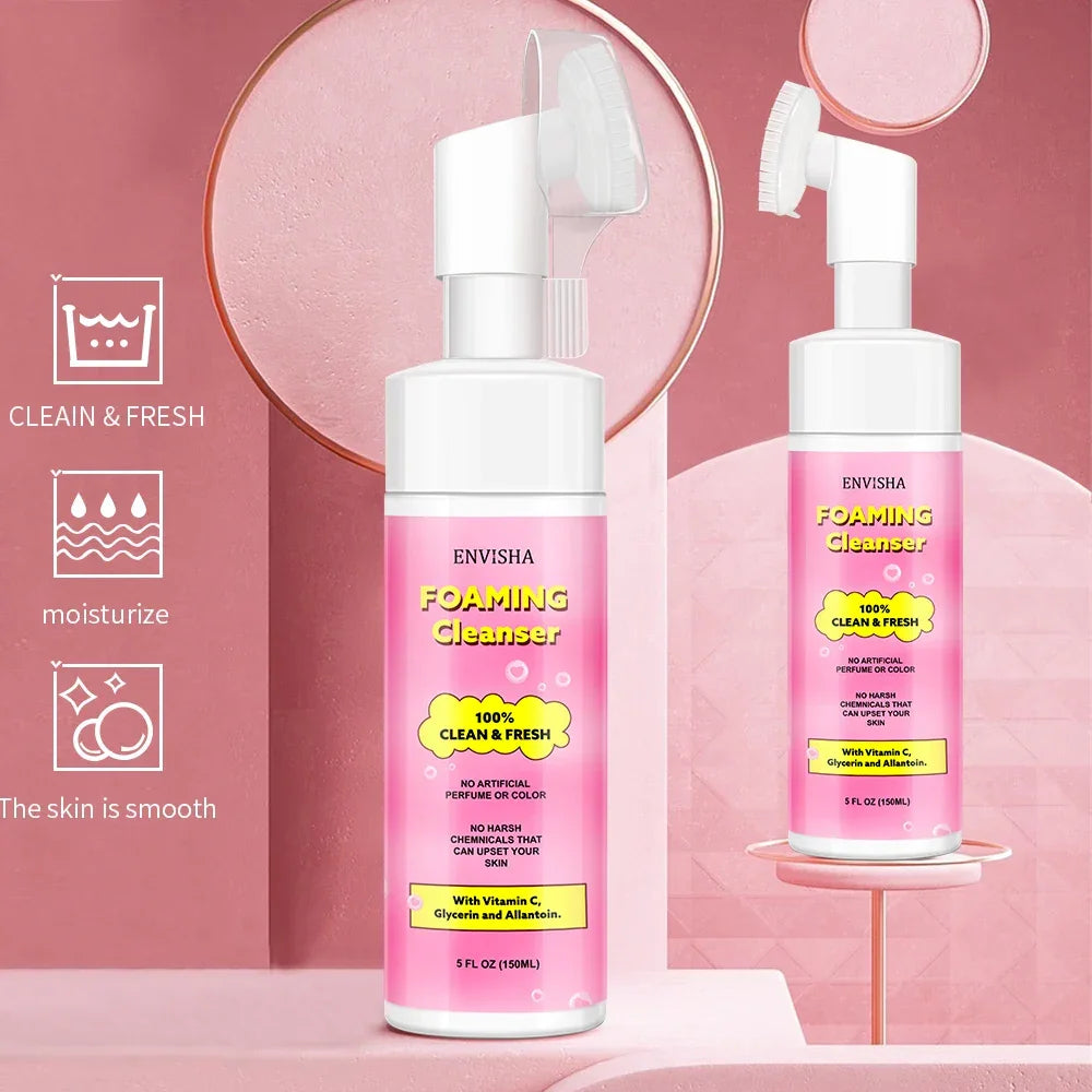 ENVISHA Foaming Cleanser – Oil Control & Pore Minimizing 150ml Facial Cleanser Peaceful Pleasures Health and Wellness