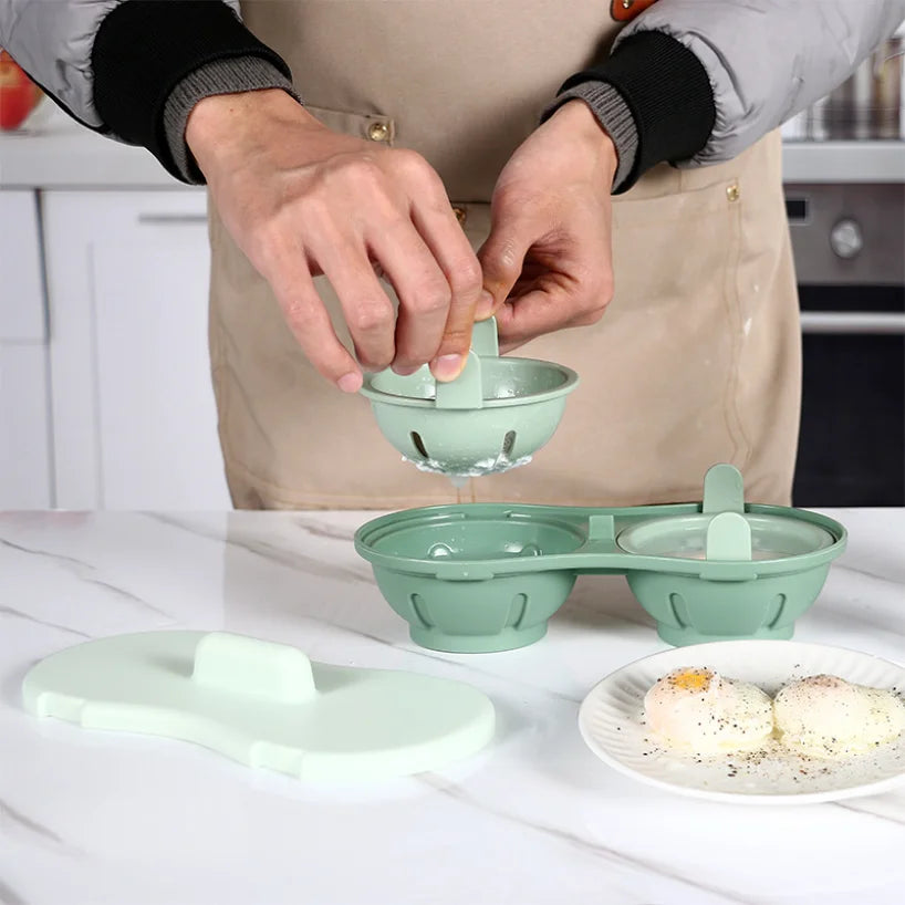 Microwave Egg Steamer & Poacher Rack | Kitchen Gadget