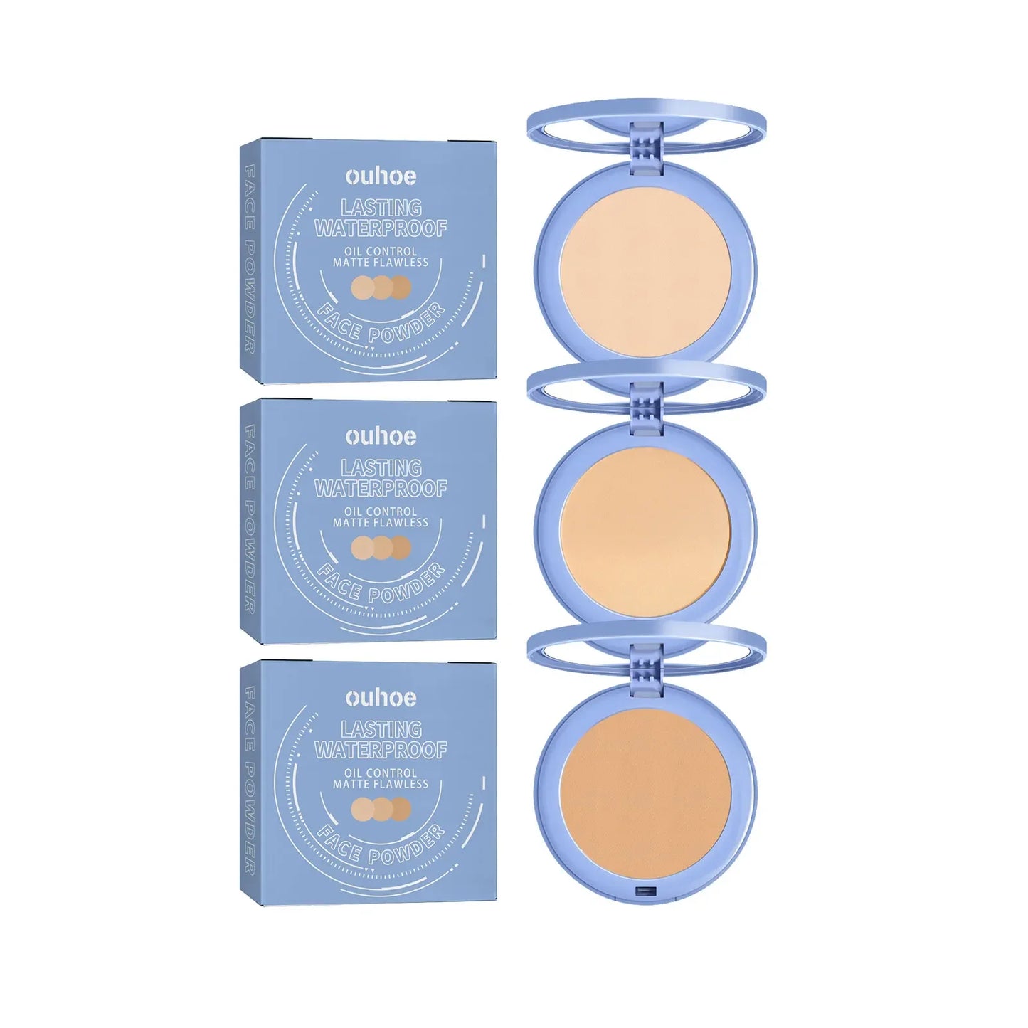 Matte Pressed Setting Powder – Oil Control & Full Coverage
