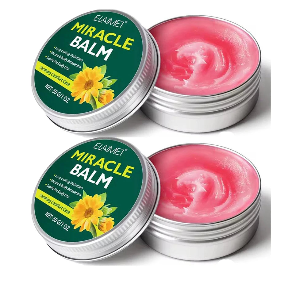 Soothing Miracle Balm – Joints, Legs, Hands & Body Peaceful Pleasures Health and Wellness 30g X2