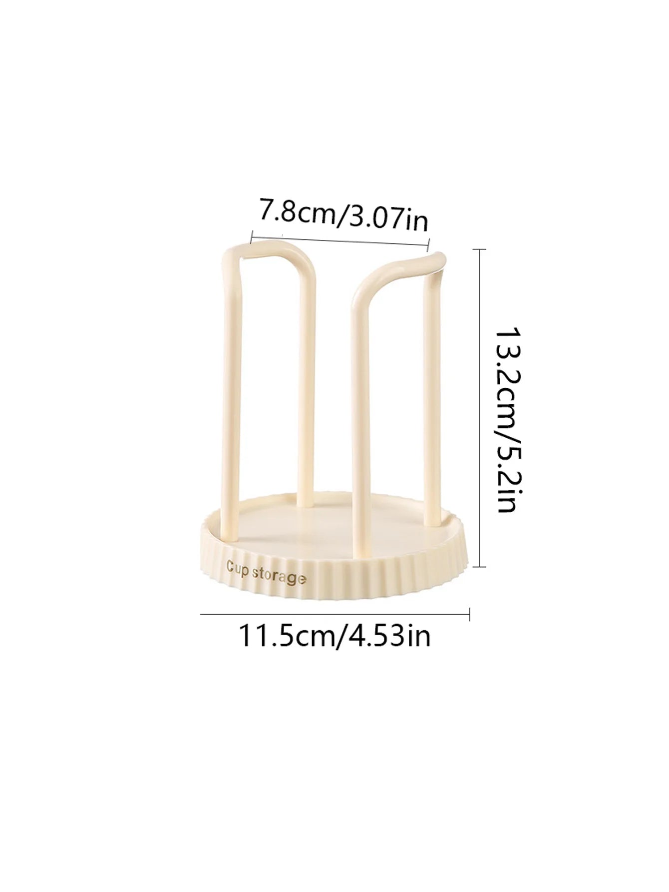 1Pc Disposable Cup Storage Holder Picker Multifunctional Desktop Cup Storage Rack Household Coffee Cup Holder for Home Organizer Peaceful Pleasures Health and Wellness