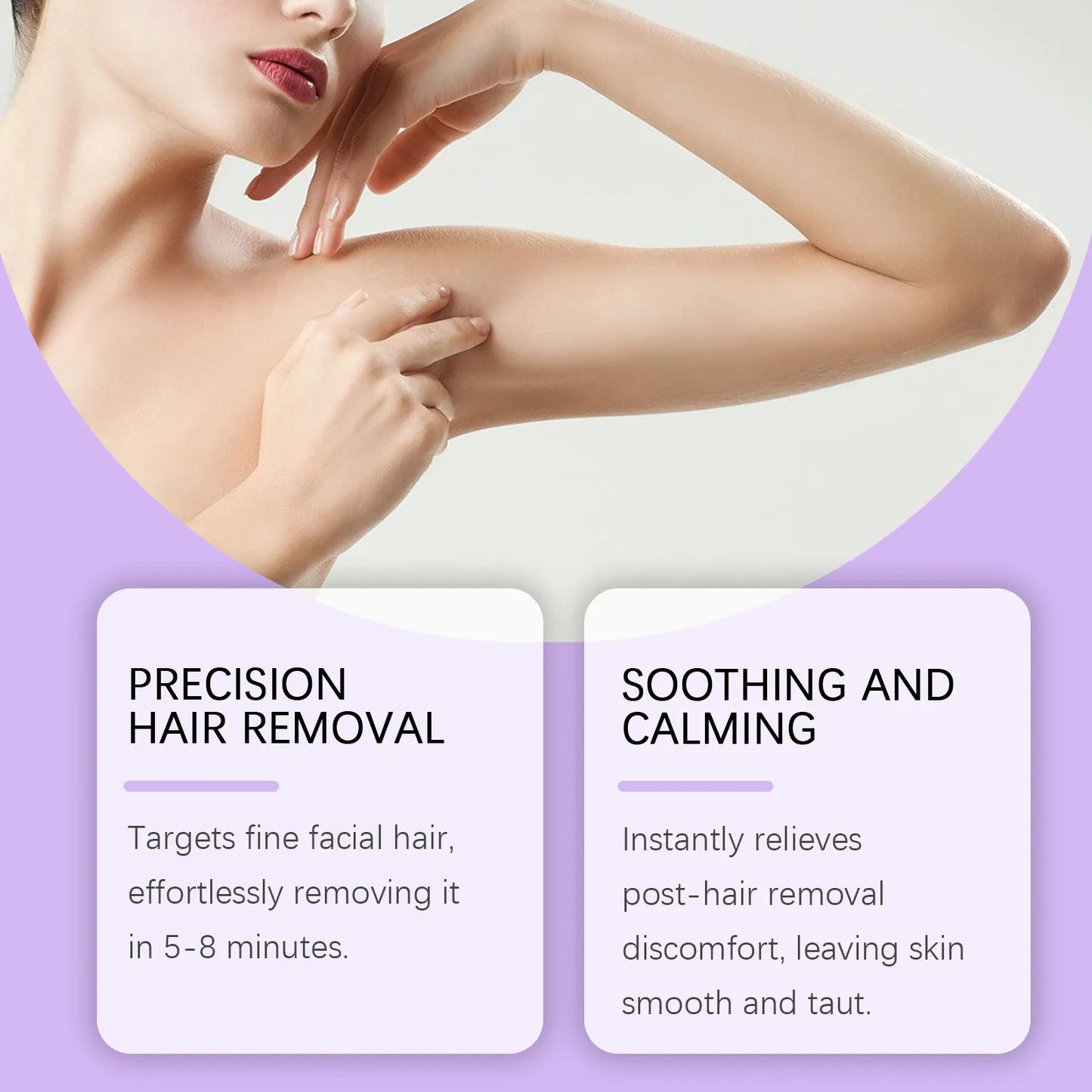 Painless Hair Removal Cream – Legs, Underarms & Intimate Areas