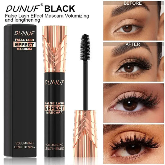 DUNUF Black Waterproof Mascara – Volumizing & Lengthening 24H Volumizing Mascara Oasis Select