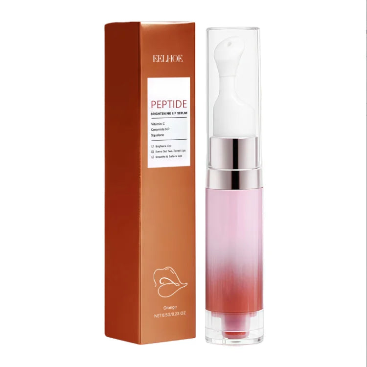 EELHOE Brightening Lip Serum – Lighten, Exfoliate & Moisturize Brightening Lip Serum Peaceful Pleasures Health and Wellness Orange