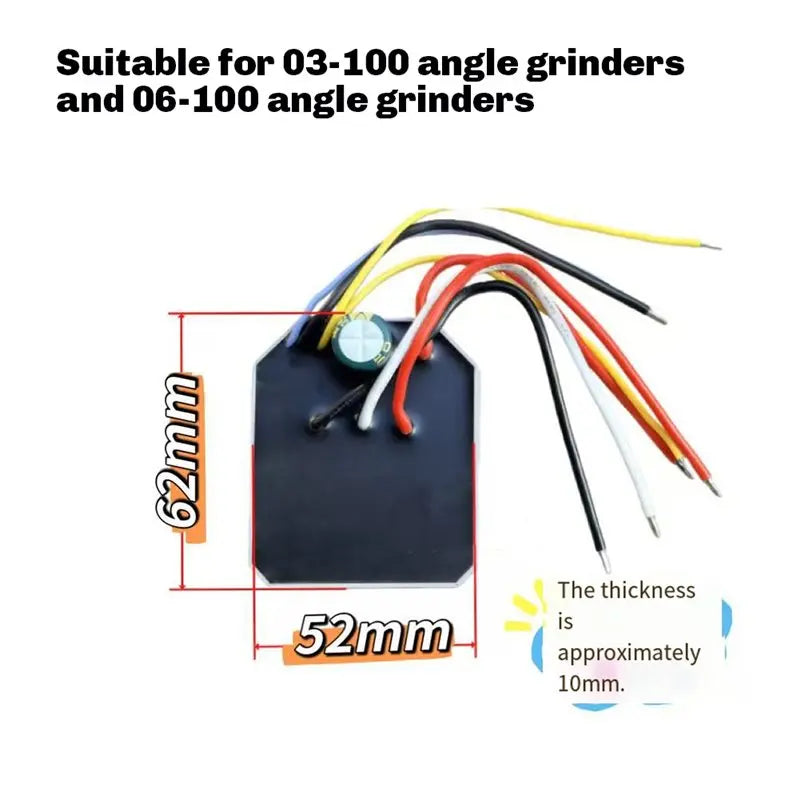 Y51A-Control Board 20V Lithium Battery Angle Grinder Grinder Circuit Board Accessories Peaceful Pleasures Health and Wellness