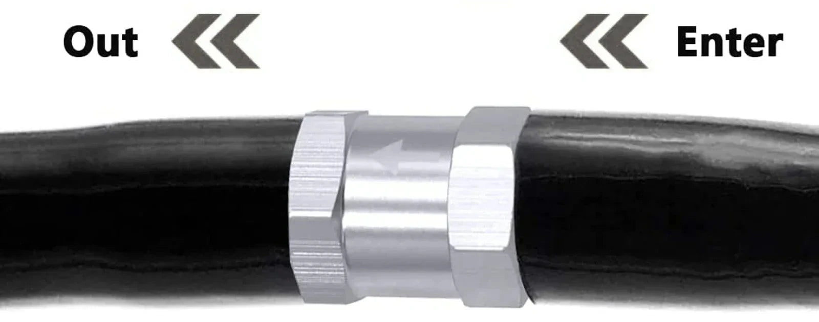 Repair Parts Fuel Non Return Check Valve 6/8/10/12mm Aluminium Alloy Petrol Diesel Water Fuel Line One Way for Peugeot Renault Peaceful Pleasures Health and Wellness