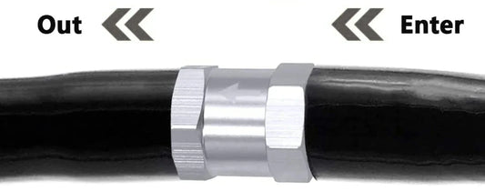 Repair Parts Fuel Non Return Check Valve 6/8/10/12mm Aluminium Alloy Petrol Diesel Water Fuel Line One Way for Peugeot Renault Peaceful Pleasures Health and Wellness