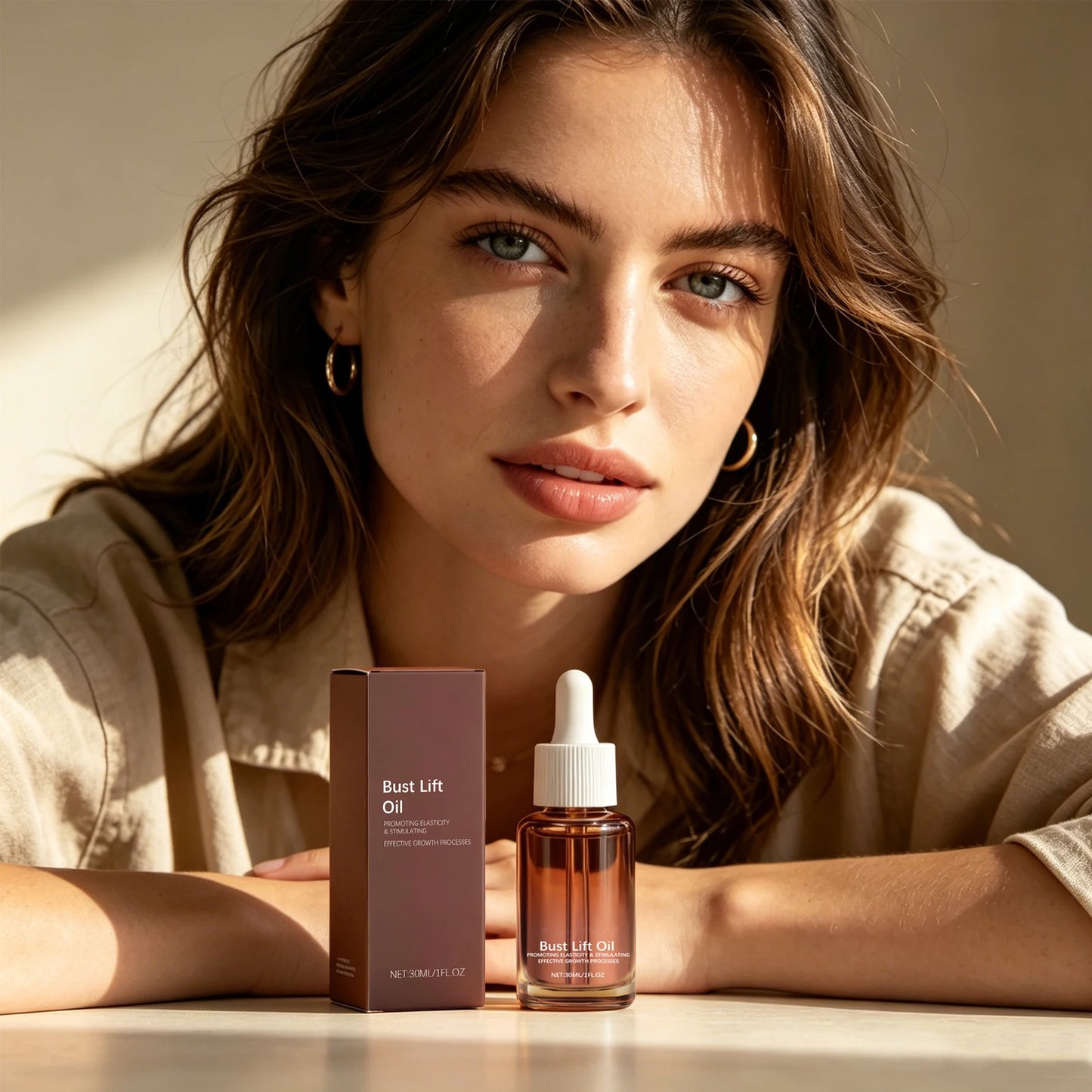 Chest Firming Nourishing Massage Oil | Tightening Body Oil 30ml