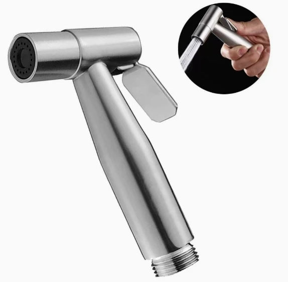 High-Pressure Bidet Spray Gun & Triangle Valve Bathroom Kit
