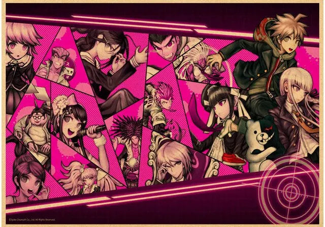 Kyouko Kirigiri Danganronpa Canvas Wall Art Anime Poster