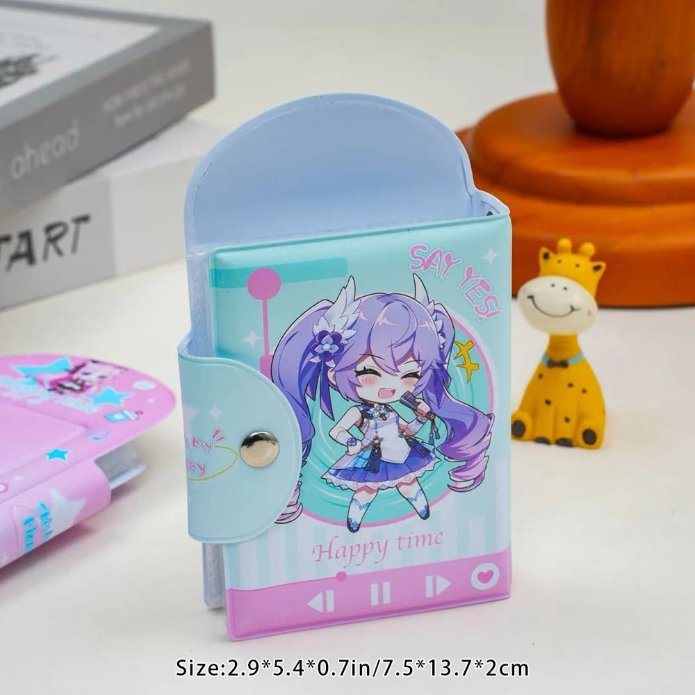 Anime 3-inch Photo Credit Card Album Starchase Edu Small Storage Mini