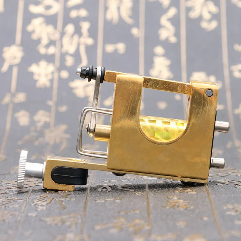 Tattoo Equipment, Zinc Alloy Motor Machine, Tattoo Motor Machine, Three Color Optional Tattoo Machine, Motor Machine Peaceful Pleasures Health and Wellness