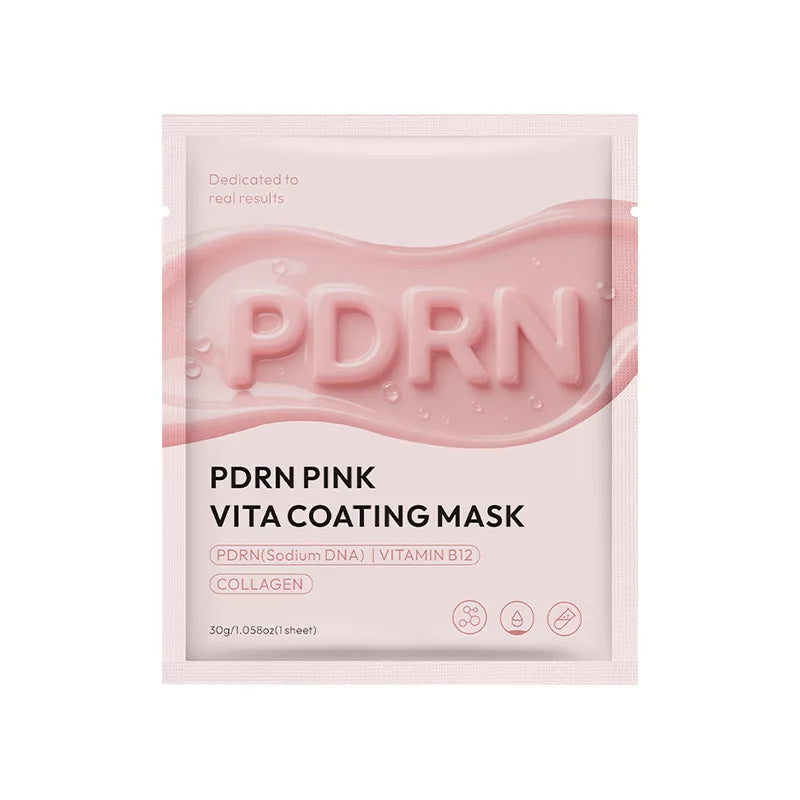 PDRN Pink Skincare Set Salmon Dna Collagen Vita Coating Mask Lift Firm Skin Make Skin Glow Moisturizing Nourishing Skincare Set Peaceful Pleasures Health and Wellness Vita Mask