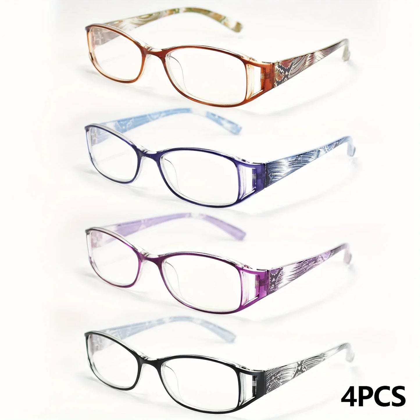 Winful Rectangular Reading Glasses | Fashionable Presbyopia Set