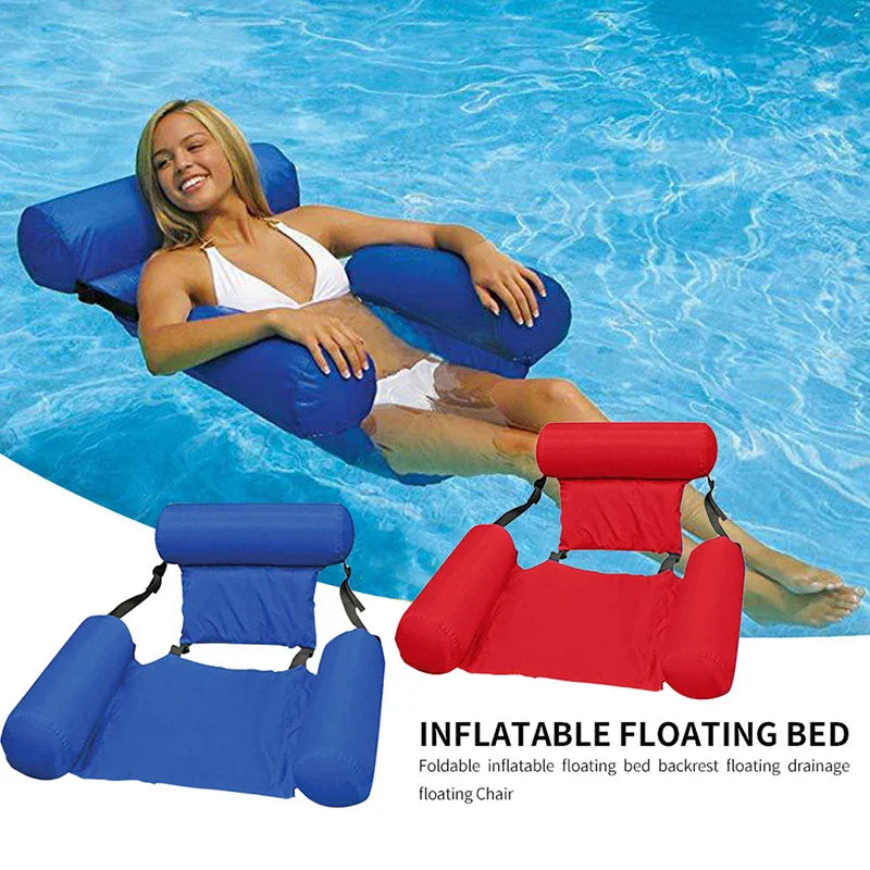 Pool Float Hammock Net Cover | Nylon Mesh Swimming Lounger