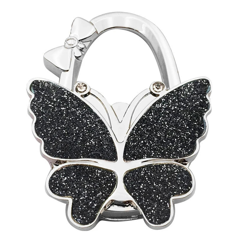 Butterfly Purse Hook – Foldable Handbag Table Hanger for Women