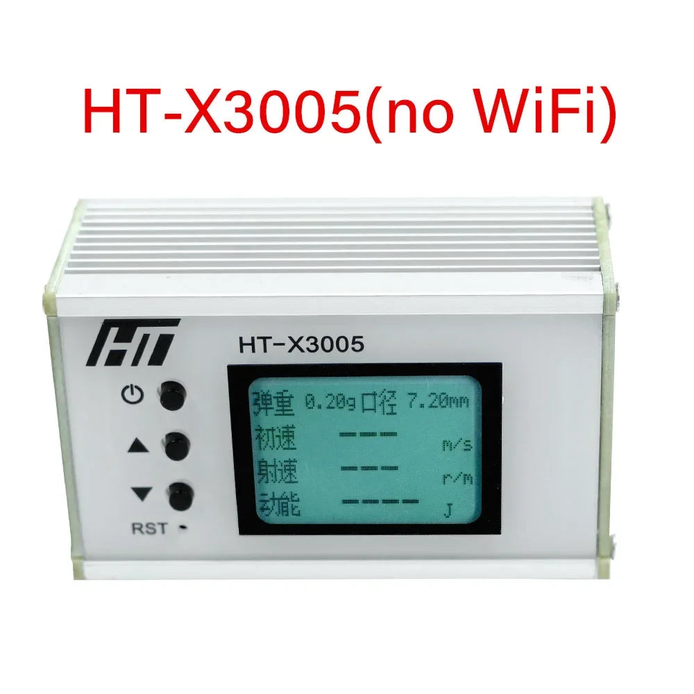NEW Professional Shooting Chronograph with Backlight LCD Display - Ball Velocity and Energy Measurement for 1-999m/s Speed Range Peaceful Pleasures Health and Wellness X3005 No Wifi