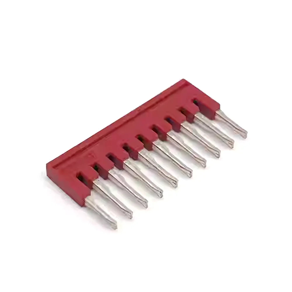 10PCS PT1.5 Screw Free Terminal Block 1.5mm² Wire Quick Push-In Din Rail Terminal Electrical Connector Peaceful Pleasures Health and Wellness FBS10-3.5