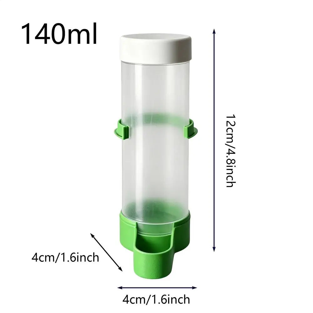 140ml Automatic Bird Water Dispenser – Parakeets & Parrots