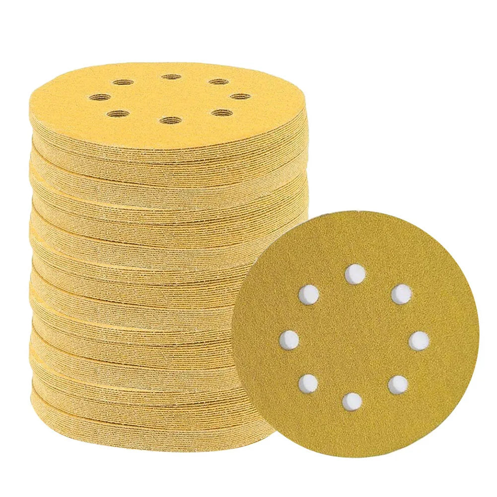 Sandpaper 8-Hole Sanding Discs Polishing Alumina Abrasive Tools