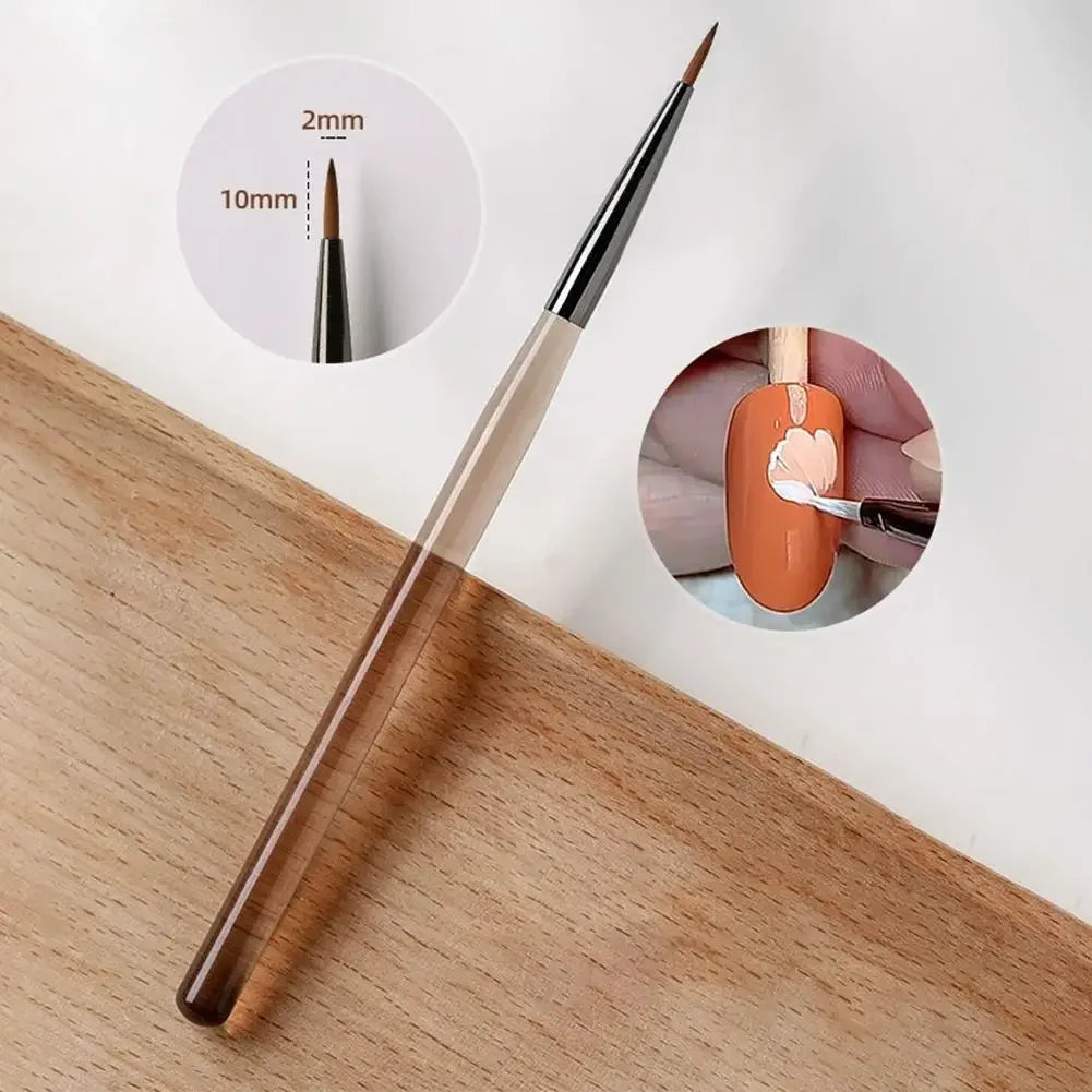 Fine Detail Nail Art Paint Brush Set Nail Art Tools Peaceful Pleasures Health and Wellness 06