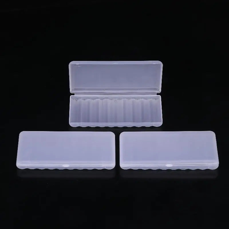 107*50*13mm Hard Container Holder Case 10 Slot Battery Storage Box For AAA Plastic Battery Organizer Accessories Peaceful Pleasures Health and Wellness