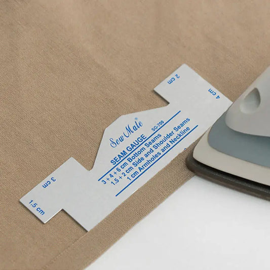 Clothing Tailor Design With Ruler Patchwork Thickness Ruler Special Ruler Patchwork Seam Thickness Gauge Sewing Accessories Peaceful Pleasures Health and Wellness