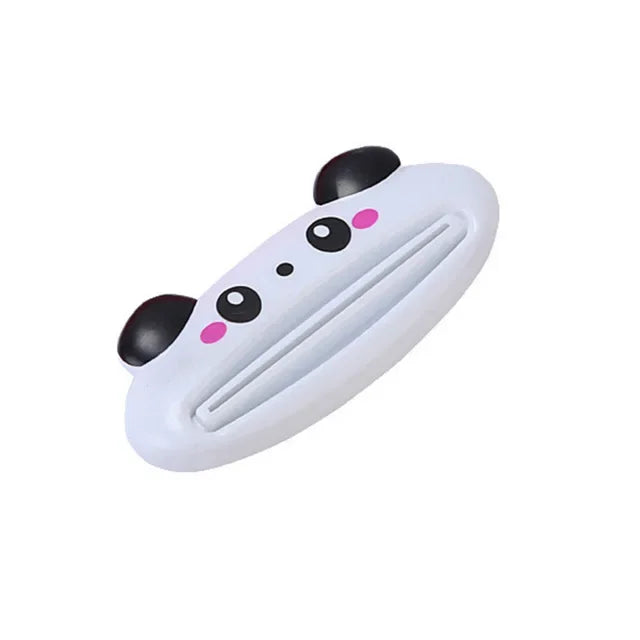 Cartoon Frog Toothpaste Squeezer Device Dispenser Holder Bathroom Toothbrush Holder Organizer Facial Cleanser Squeezer Press Peaceful Pleasures Health and Wellness Panda