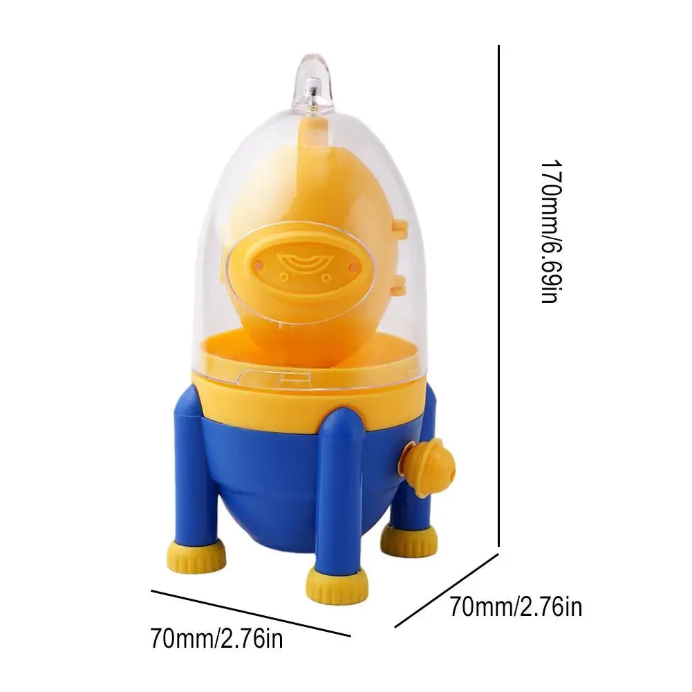 Golden Egg Puller Egg Blender Manual Egg Shake Egg Shake Egg Yolk Homogenizer Practical Kitchen Tools Egg Manual Gadgets Mixer Peaceful Pleasures Health and Wellness