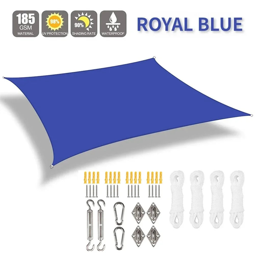 UV Block Shade Sail Canopy – Water Resistant Sun Shelter